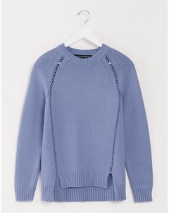 Синий свитер French connection
