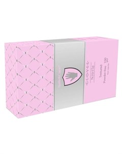 Перчатки нитриловые перламутровые розовые размер XS Safe Care 100 шт Safe&care