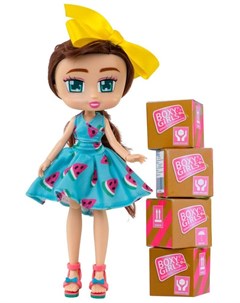Кукла 1TOY Brooklyn с аксессуарами в 4 х коробочках Boxy girls