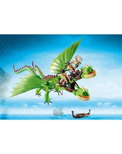 Конструктор Dragons Забияка и Задирака 18 деталей Playmobil