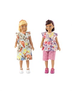 Набор кукол для домика две девочки Lundby