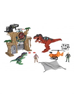 Игровой набор Охота на динозавров Штурм ворот 542092 Chap mei