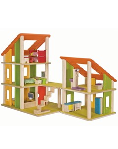 Кукольный домик Шале с мебелью Plan toys
