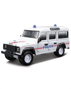 Машинка полицейская Emergency Land Rover Defender 110 1 50 18 32003 Bburago