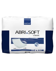 Впитывающие пеленки Abri Soft Classic 60x60 см 25 шт Abena