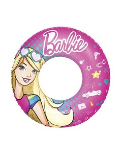 Надувной круг для плавания Barbie 3 6 лет 56 см Bestway