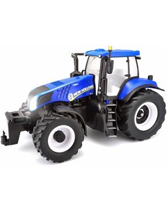 Радиоуправляемый трактор 1 16 Farm Tractor 27Mhz 3 Bands 82026 синий Maisto