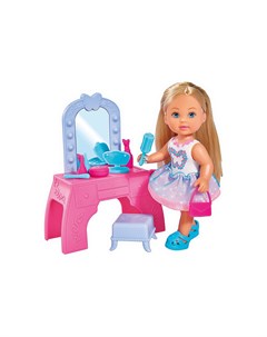 Кукла с туалетным столиком 12 см Evi