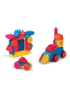 Конструктор игольчатый 50 деталей Bristle blocks