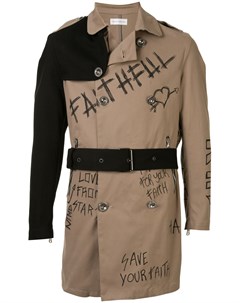 Пальто с контрастными рукавами Faith connexion