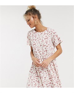 Свободное платье мини с цветочным принтом Wednesday's girl