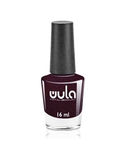 Nailsoul лак для ногтей 16мл тон 54 темно фиолетовый искрящийся Wula