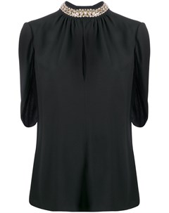 Блузка с разрезами на рукавах Prada
