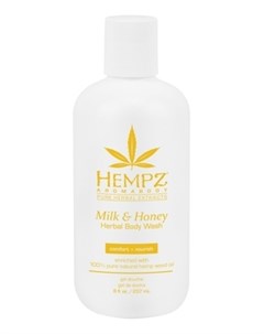 Гель Milk Honey Herbal Body Wash для Душа Молоко и Мёд 237 мл Hempz
