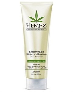 Гель Sensitive Skin Calming Herbal Body Wash для душа Чувствительная кожа 265 мл Hempz