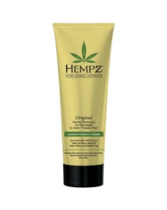 Шампунь Original Herbal Shampoo For Damaged Color Treated Hair растительный Оригинальный сильной сте Hempz