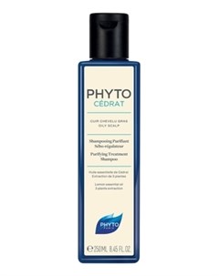 Шампунь cedrat Shampooing Purifiant Sebo Regulateur Фитоцедра Очищающий Себорегулирующий 250 мл Phyto