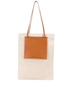 Парусиновая сумка шопер Jil sander