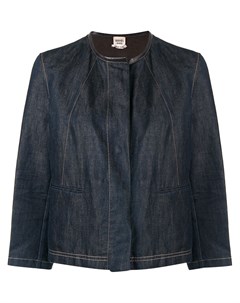 Джинсовая куртка без воротника Hermès