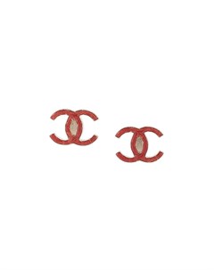 Серьги 2010 го года с логотипом CC Chanel pre-owned