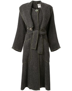 Длинное пальто Fendi pre-owned
