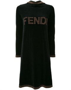 Платье с длинными рукавами Fendi pre-owned