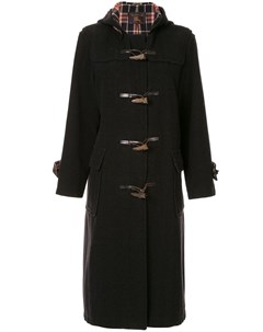 Пальто с деревянными пуговицами Burberry pre-owned