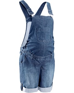 Мода для беременных джинсовый полукомбинезон Bonprix