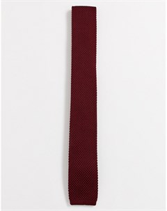 Красный галстук из переработанного полиэстера Jack & jones