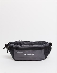 Легкая складываемая сумка кошелек на пояс серого цвета Columbia