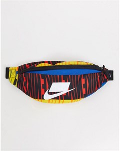Сумка кошелек на пояс с принтом Heritage Nike