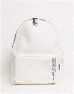 Белый рюкзак в стиле милитари Calvin klein