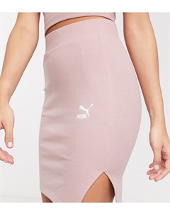 Розовая мини юбка в рубчик эксклюзивно для ASOS Puma