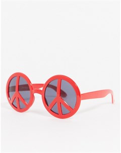 Солнцезащитные очки с символом мира Jeepers peepers