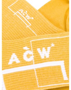Носки с логотипом вязки интарсия A-cold-wall*
