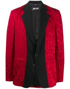 Однобортный пиджак со вставками Just cavalli