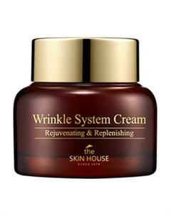 Крем Wrinkle System Антивозрастной Питательный с Коллагеном 50г The skin house