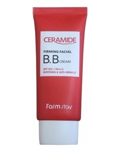 ВВ Крем Ceramide Firming Facial BB Cream Укрепляющий с Керамидами SPF 50 PA 50г Farmstay