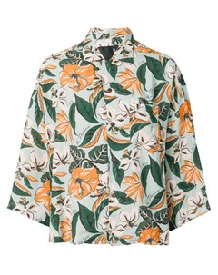 Блузка с цветочным узором R13