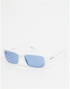 Квадратные солнцезащитные очки в белой оправе x Post Malone Arnette