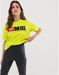 Футболка с логотипом divisional Diesel