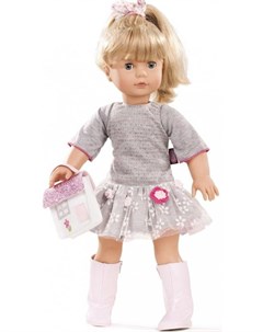 Кукла Джессика блондинка в сером платье 46 см Gotz