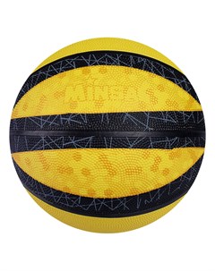 Мяч баскетбольный размер 7 pvc бутиловая камера 500 г Minsa