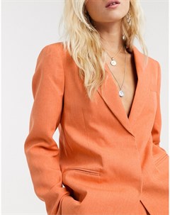 Пиджак абрикосового цвета от комплекта Topshop