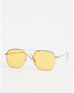 Солнцезащитные очки в стиле ретро с затмненными стеклами Jack & jones