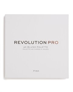 Румяна для лица тон Pink 4k Blush Palette Revolution pro