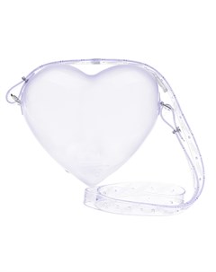 Прозрачная сумка сердце 34x20x15 см Melissa