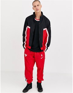 Спортивный костюм красного черного цвета Basketball Chicago Bulls Nike