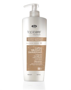 Шампунь Эликсир Top Care Repair Elixir Care Shampoo для Восстановления и Придания Сияющего Блеска 10 Lisap