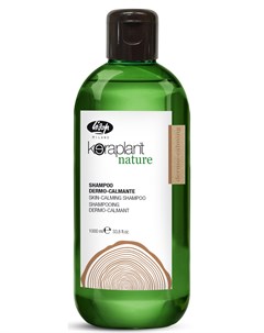 Шампунь Keraplant Nature Skin Calming Shampoo Успокаивающий для Чувствительной Кожи Головы 1000 мл Lisap